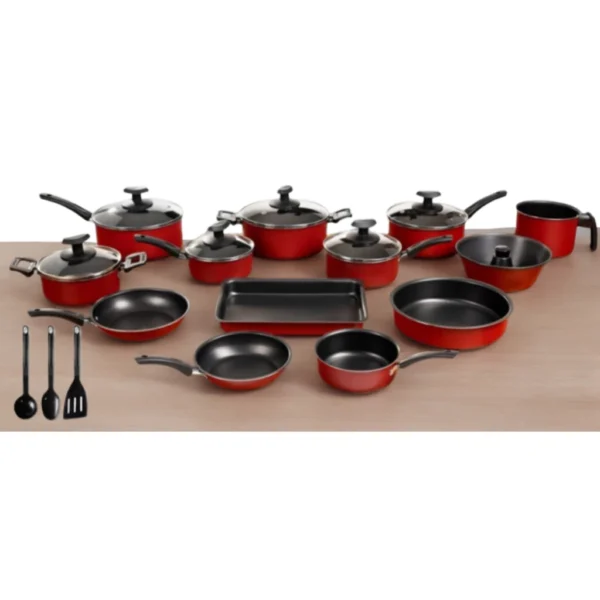 Kit/ Conjunto Completo de Panelas Antiaderentes de Alumínio com Revestimento Teflon – Qualidade, Durabilidade e Preço Justo - Image 2