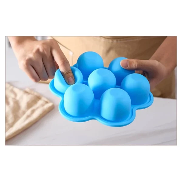 Porta Pote Papinha Recipiente Fundo De Silicone Com 6 Divisórias e tampa para introdução alimentar - Image 5